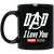 Dad I Love You Three Thousand - Black Mug