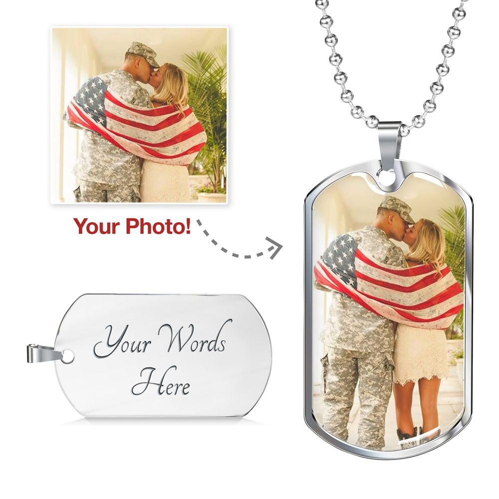 Personalized Dog Tag - Upload Your Photo
