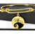 Jack & Sally, We Are Simply Meant to Be, Circle Pendant Bangle Bracelet