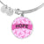 Breast Cancer Awareness Bangle - Hope