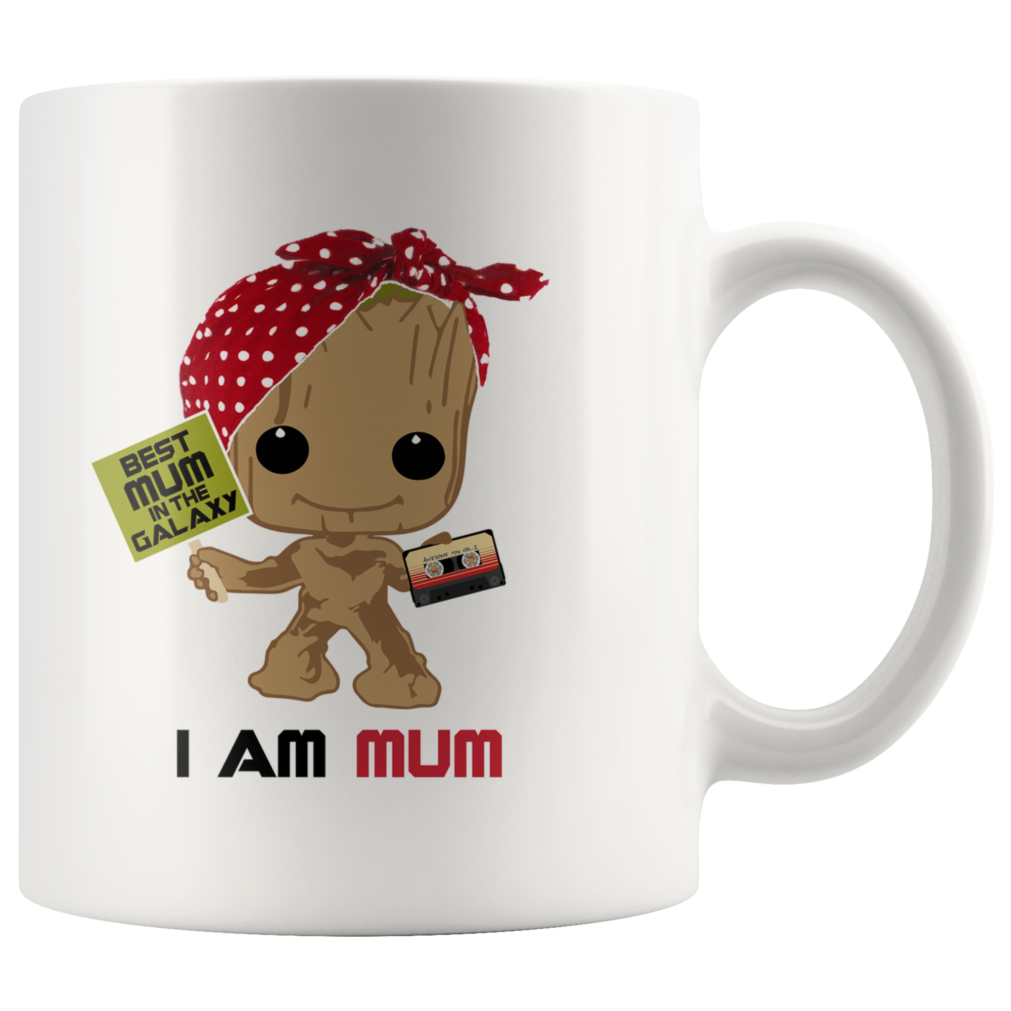 I Am Mum, Groot Mug