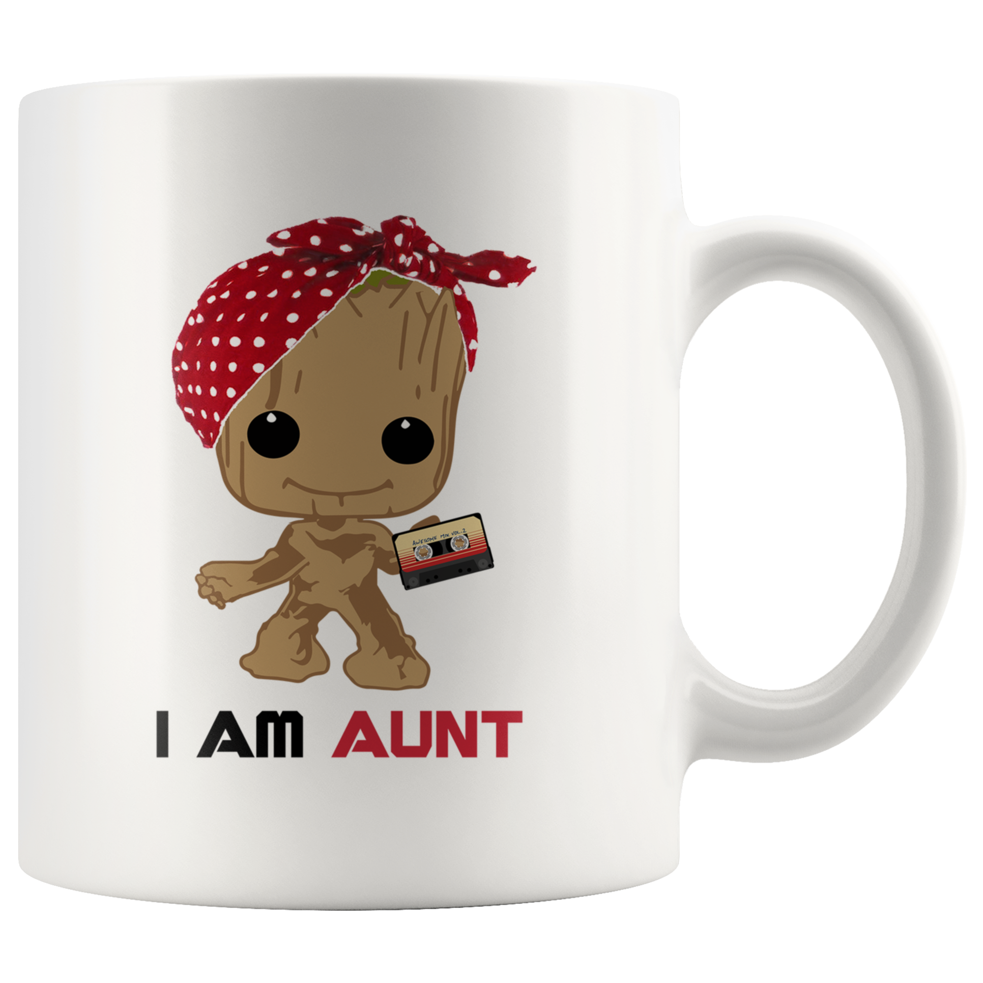 I Am Aunt, Groot Mug
