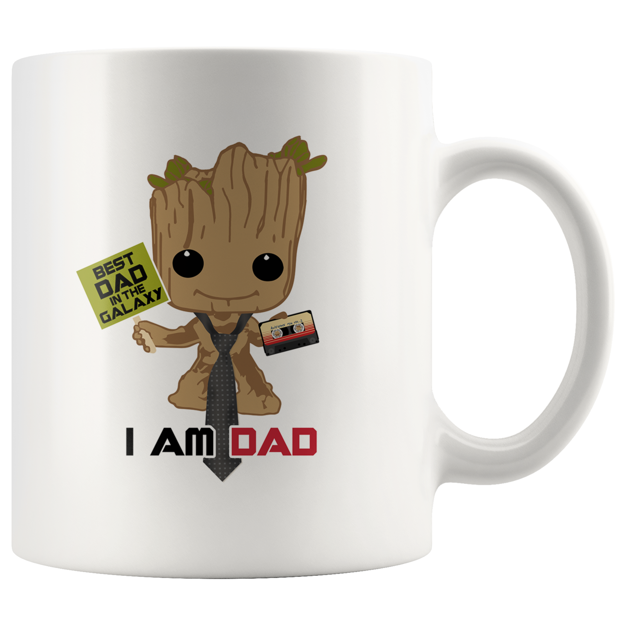 I Am Dad - White Mug - TL